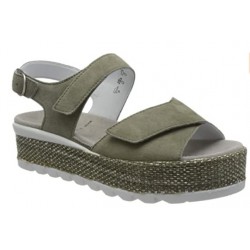 SEMLER slippers - sandals Green Schilf 088