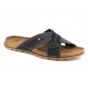 INBLU GG-03 Black komforto šlepetės vyrams